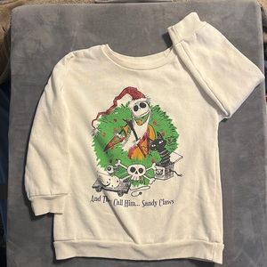 The Nightmare Before Christmas Kids Sweatshirt Small